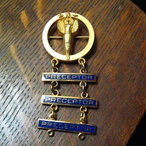ΒΣΦ Beta Sigma Phi Vintage Lapel Pin